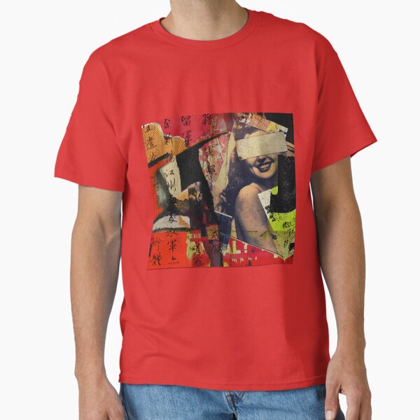 SMILING GRAFITTI GIRL Classic T-Shirt