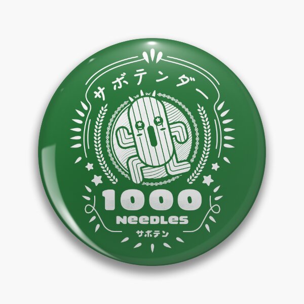 Item preview, Emblem Of Cactuar Needles designed and sold by Lagelantee.