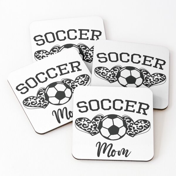 Item preview, Soccer Mom, Leopard Heart, Soccer Mom Iron, Soccer ball, Gifts for Mom Happy Mother's Day   designed and sold by RaspberryEM.
