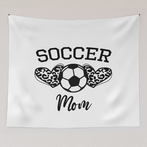 Item preview, Soccer Mom, Leopard Heart, Soccer Mom Iron, Soccer ball, Gifts for Mom Happy Mother's Day   designed and sold by RaspberryEM.