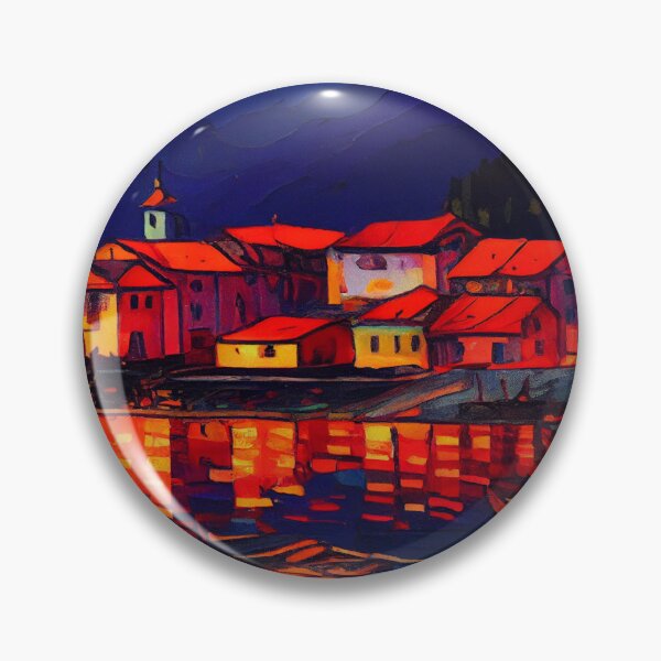 Item preview, expressionism landscape designed and sold by LoveyDesign.