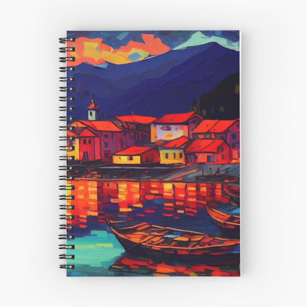 Item preview, expressionism landscape designed and sold by LoveyDesign.