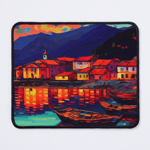 Item preview, expressionism landscape designed and sold by LoveyDesign.