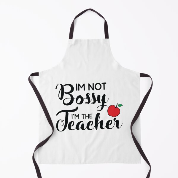 Item preview, IM NOT BOSSY I'M THE TEACHER designed and sold by SticerOcean.