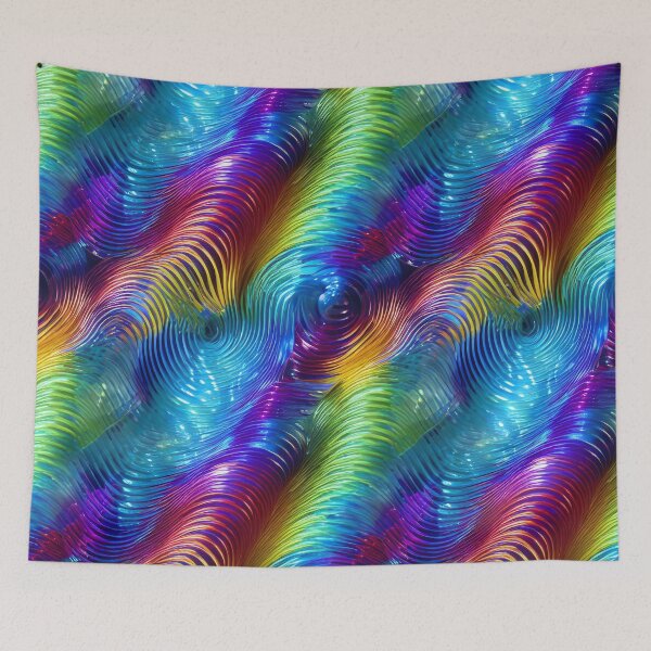 Item preview, Iridescent Colorful Pattern designed and sold by GinXArts.
