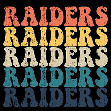 Vorschaubild zum Design Raiders High School Raiders Sports Team Retro Raiders Gear von DynamicDesign
