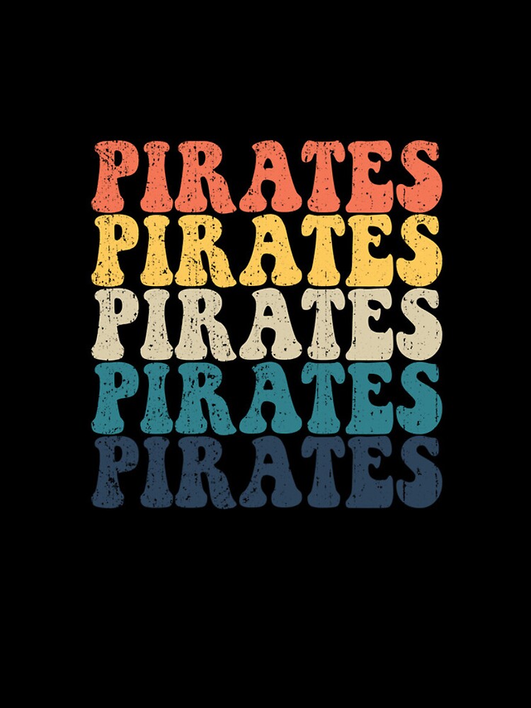Aperçu 4 sur 4. Coque iPhone avec l'œuvre Pirates High School Pirates Sports Team Retro Pirates Gear créée et vendue par DynamicDesign.