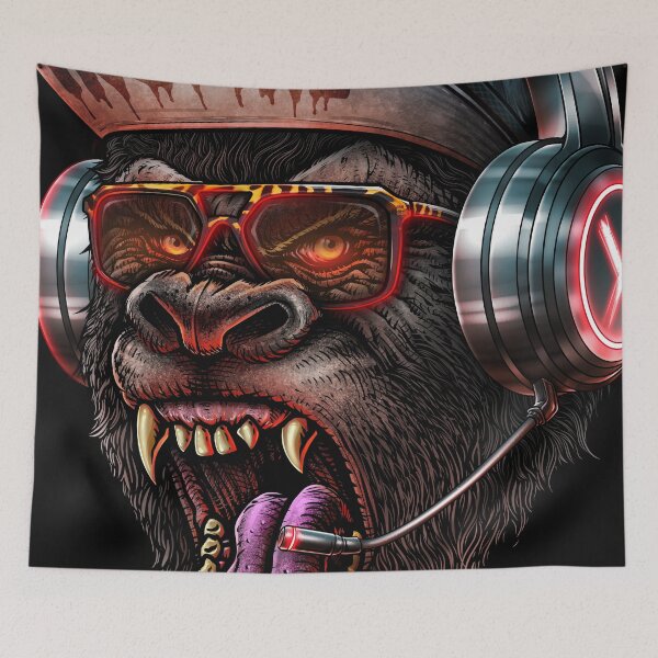 Item preview, Dj gorilla designed and sold by lillyrise.