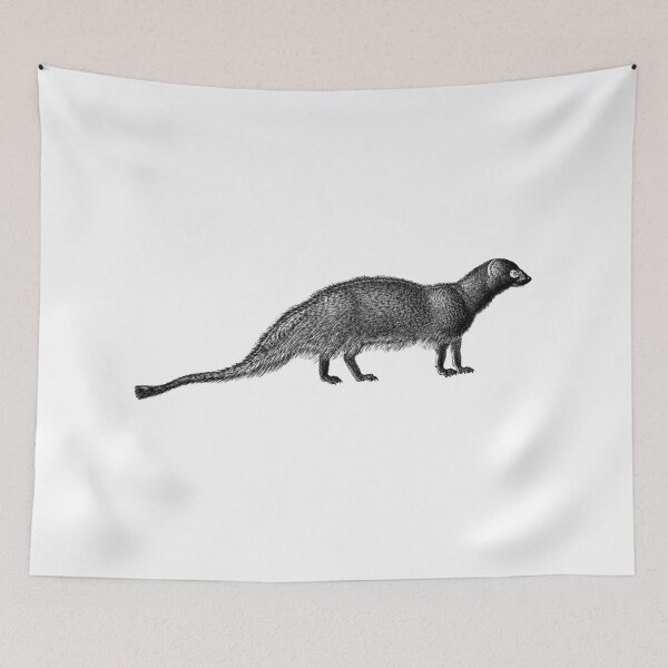 Item preview, mongoose  designed and sold by Sameart ⭐⭐⭐⭐⭐.