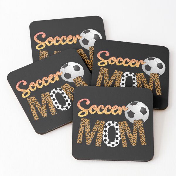 Item preview, Soccer Mom, Leopard Heart, Soccer Mom Iron, Soccer ball, Gifts for Mom Happy Mother's Day   designed and sold by RaspberryEM.