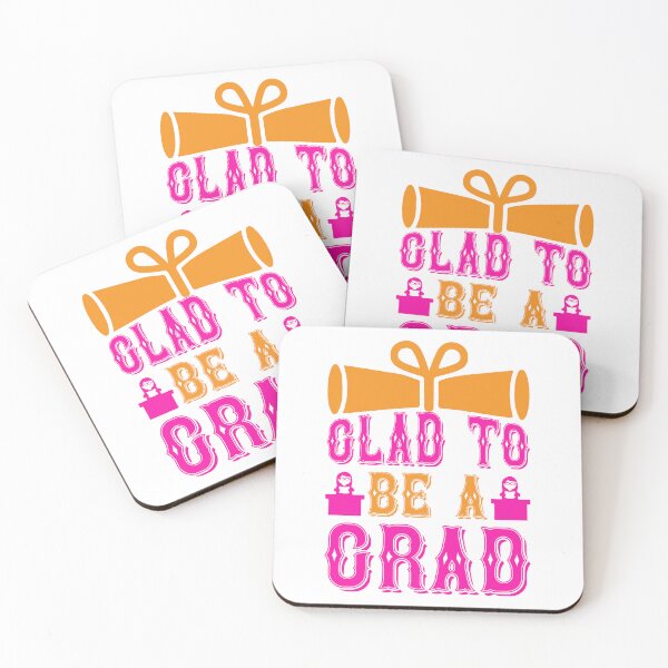 Item preview, GLAD TO BE A GRAD designed and sold by SticerOcean.