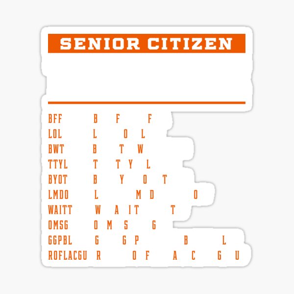 Gifts for Senior Citizens - Gifts for Elderly Men and Women - Texting Code