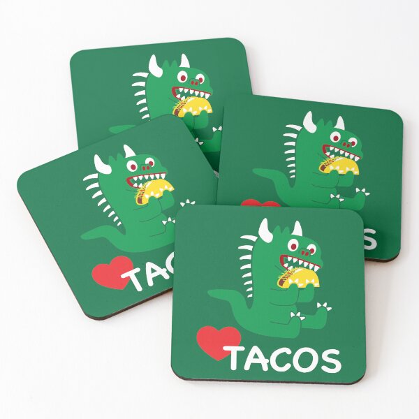 Item preview, Lil Hodag - Taco Muncher Children's Character designed and sold by BlueSkyTheory.