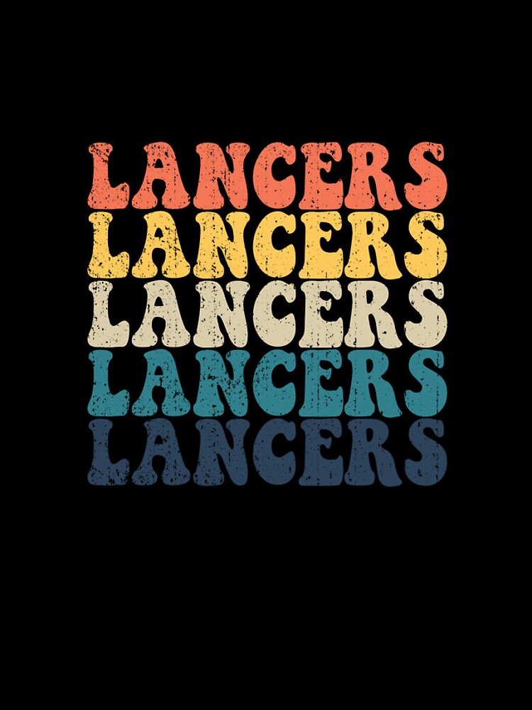 Imagen 4 de 4, Funda de iPhone con la obra Lancers High School Lancers Sports Team Retro Lancers Gear, diseñada y vendida por DynamicDesign.