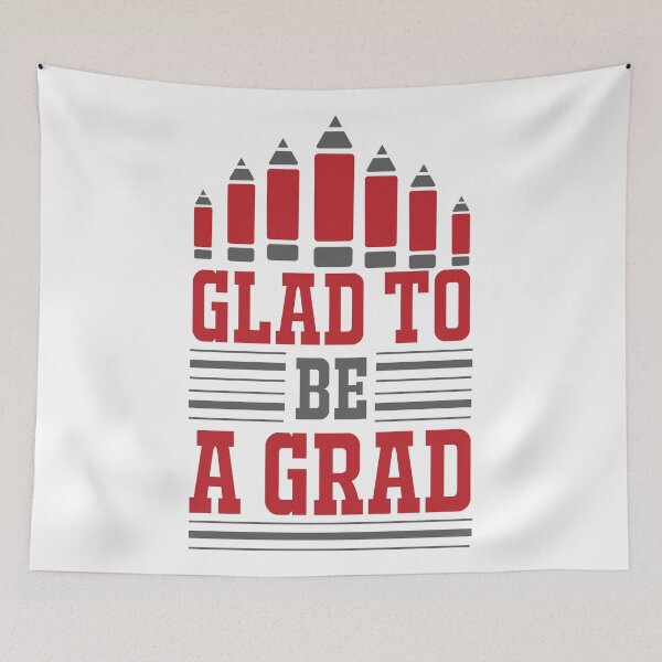 Item preview, GLAD TO BE A GRAD designed and sold by SticerOcean.