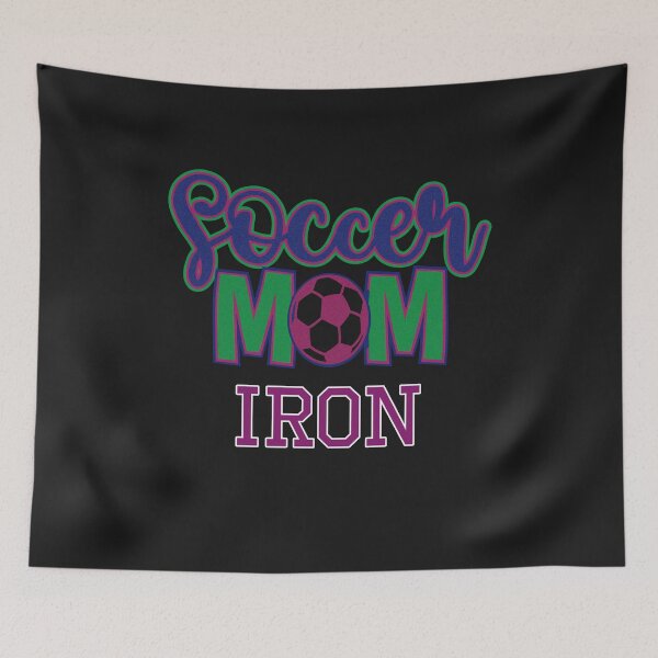 Item preview, Soccer Mom, Leopard Heart, Soccer Mom Iron, Soccer ball, Gifts for Mom Happy Mother's Day   designed and sold by RaspberryEM.