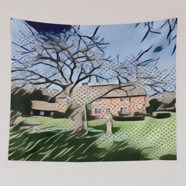 Item preview, Picture Garden In Pointillism designed and sold by Fearless-Fox.