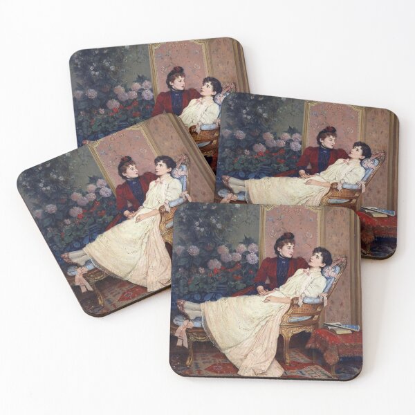 Item preview, Daydreams (1890) - Auguste Toulmouche designed and sold by SALON DES ARTS.