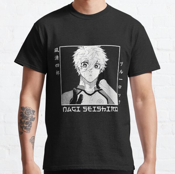 Cadenas bleu Sieshiro Nagi T-shirt classique