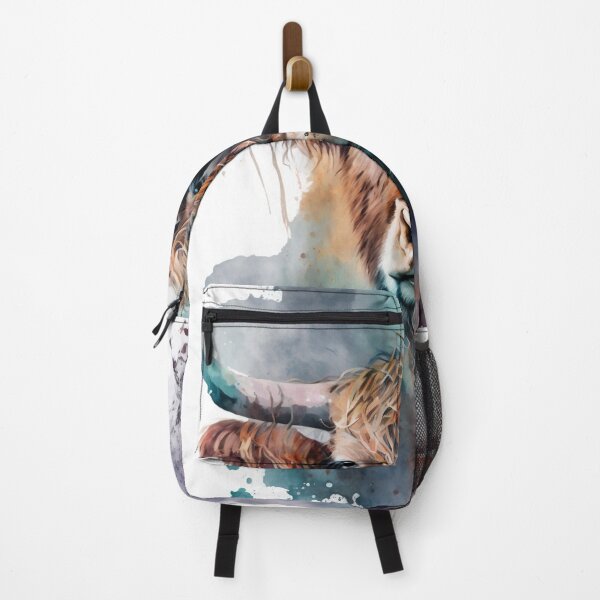 Item preview, Highland cow watercolour digital design designed and sold by sketchzen.