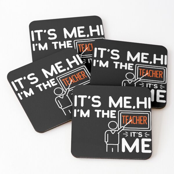 Item preview, It’s Me, Hi I’m the Teacher It’s s Me Funny Phrase Joke Quote  designed and sold by Mimielitas-Shop.