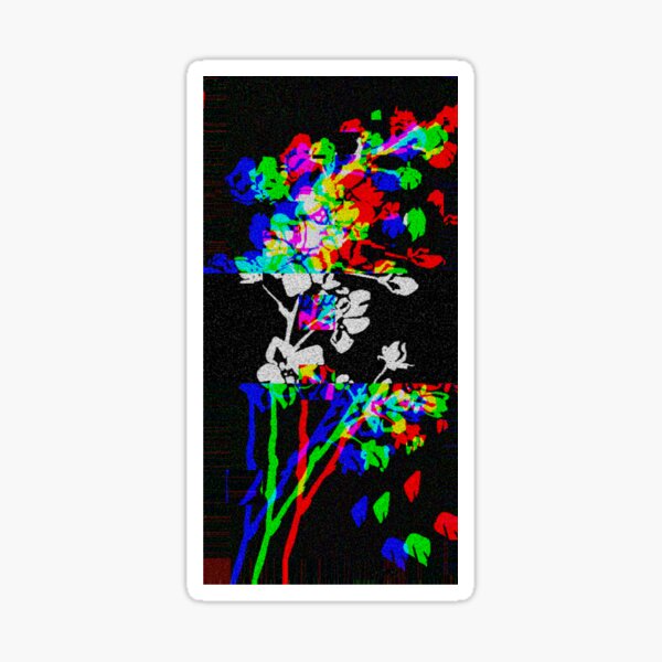 Item preview, Cherry Blossom Glitch designed and sold by BlackSheepFold.