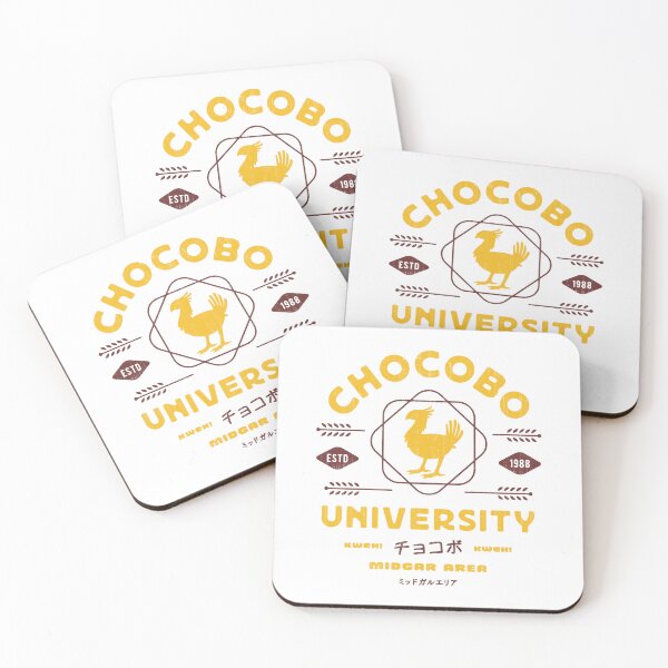 Item preview, Chocobo University Crest designed and sold by Lagelantee.