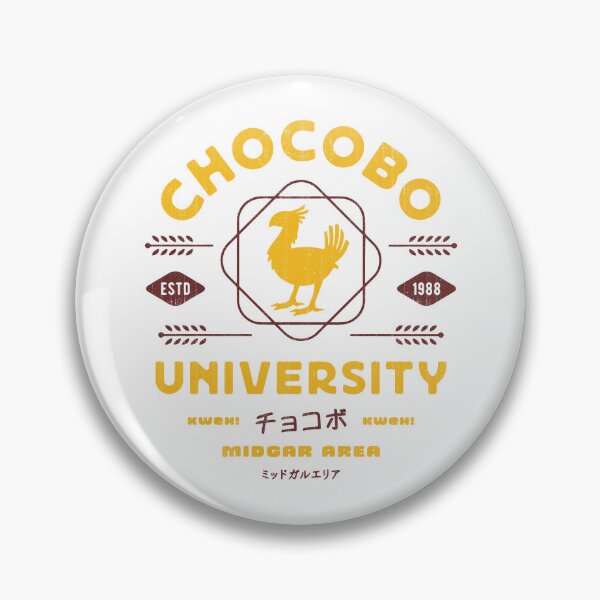 Item preview, Chocobo University Crest designed and sold by Lagelantee.