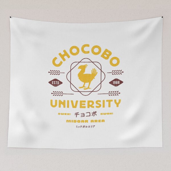 Item preview, Chocobo University Crest designed and sold by Lagelantee.