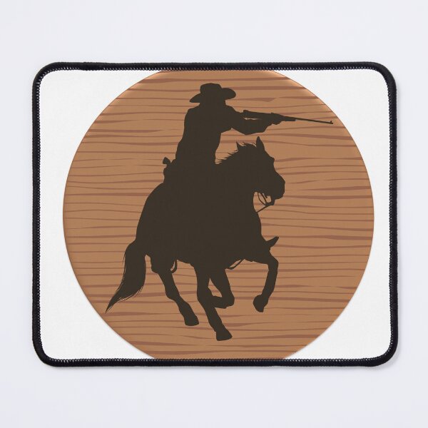 Item preview, Mounted Cowboy Shooting designed and sold by Willyboy16.