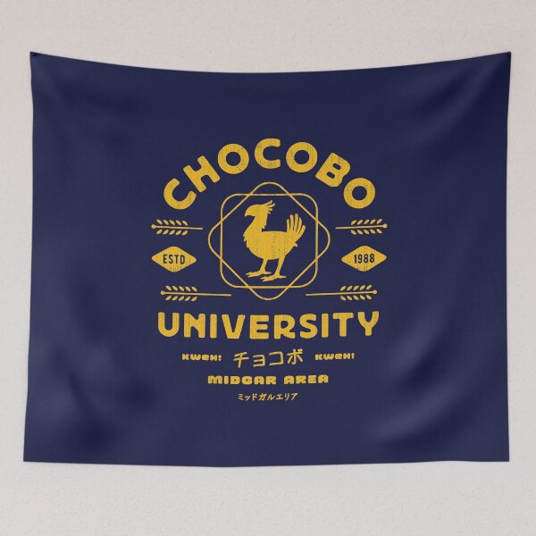 Item preview, Chocobo University Emblem designed and sold by Lagelantee.
