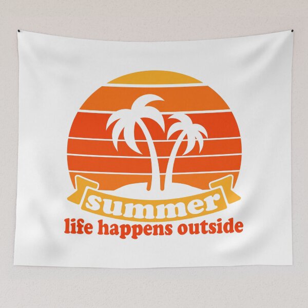 Item preview, Summer Life Happens Outside designed and sold by Melcu.