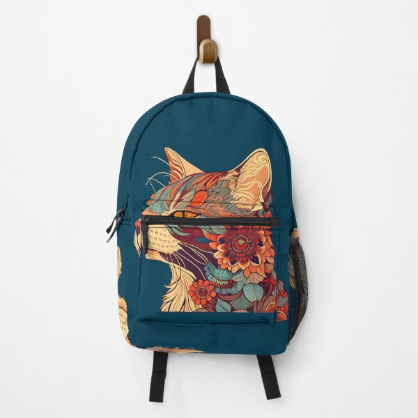 Item preview, Cat Boho Colorful Beautiful Cat Hippy Lover designed and sold by fredrickmassey.