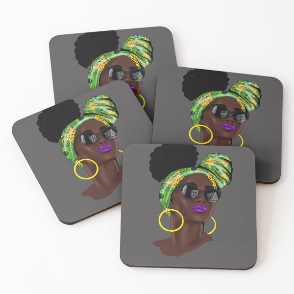 Artikelvorschau, Schöne Afro-Frau, Melanin-Mädchen, Afrikanerin entworfen und verkauft von Logiamerch.