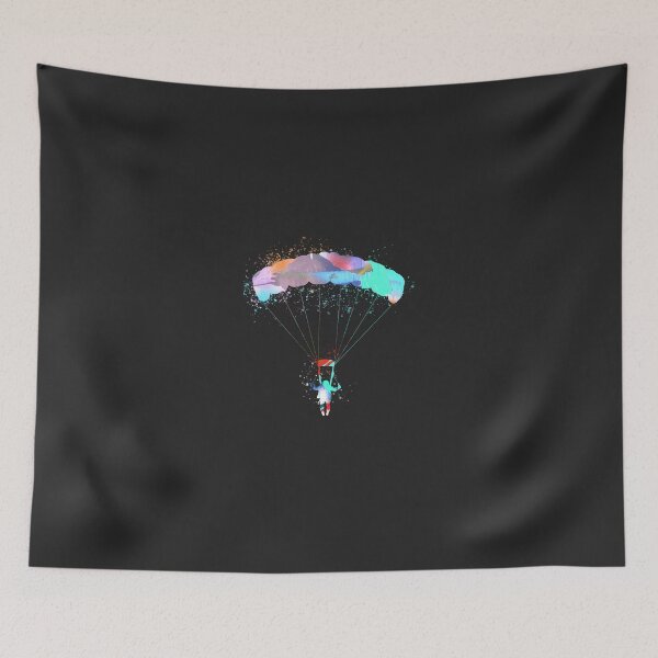 Item preview, parachute, parachuting, parachutist, parachute, graffiti designed and sold by theherbst131313.