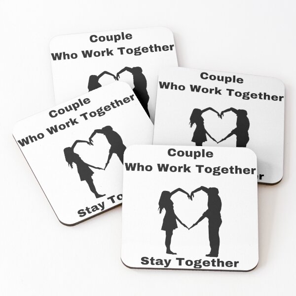 Item preview, Couple Who Work Together Stay Together designed and sold by motivationhood.