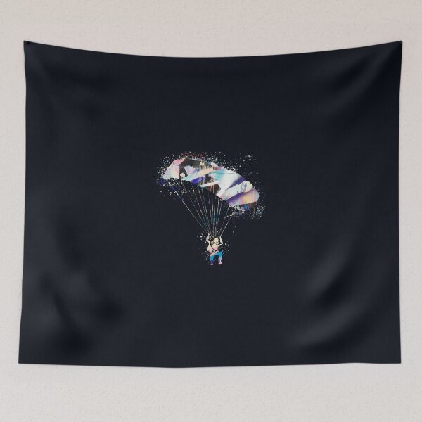 Item preview, parachute, parachuting, parachutist, parachute, graffiti designed and sold by theherbst131313.