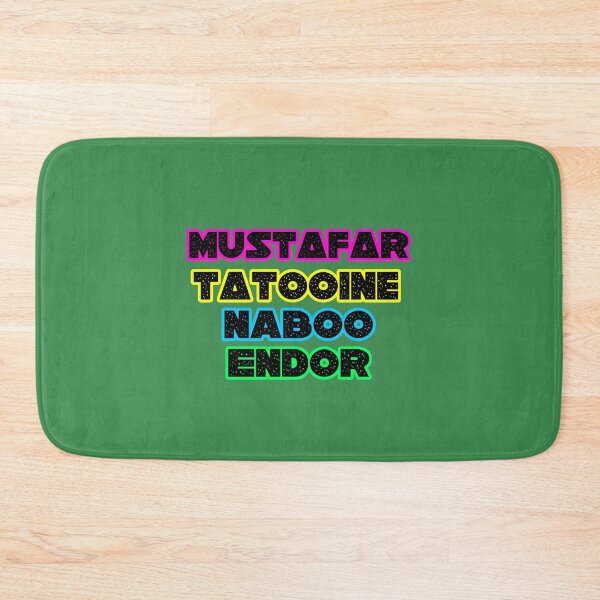 Item preview, Mustafar Tatooine Naboo Endor City designed and sold by IdeasForFreedom.