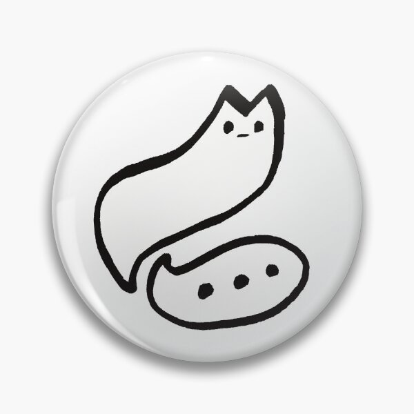 Item preview, nothing to say cat designed and sold by dumbdogdoodles.