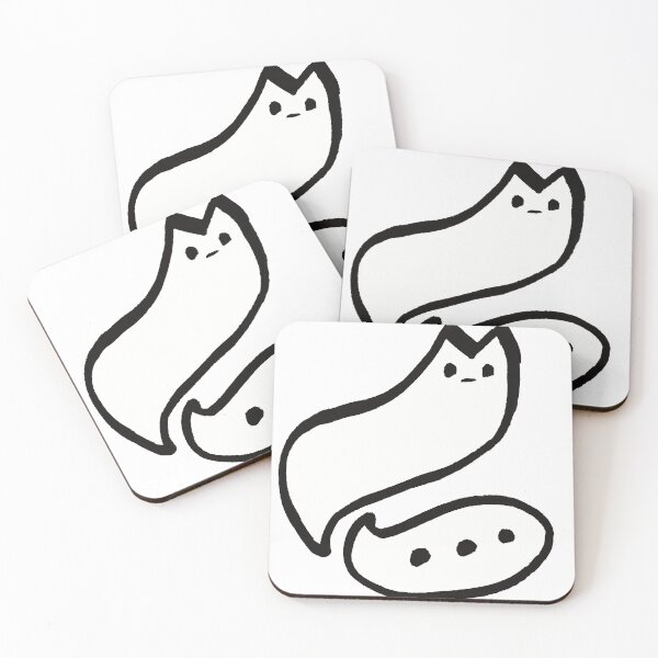 Item preview, nothing to say cat designed and sold by dumbdogdoodles.
