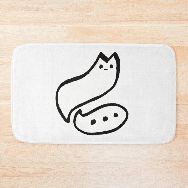 Item preview, nothing to say cat designed and sold by dumbdogdoodles.
