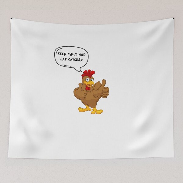 Item preview, Keep Calm And Eat Chicken designed and sold by erion-store.