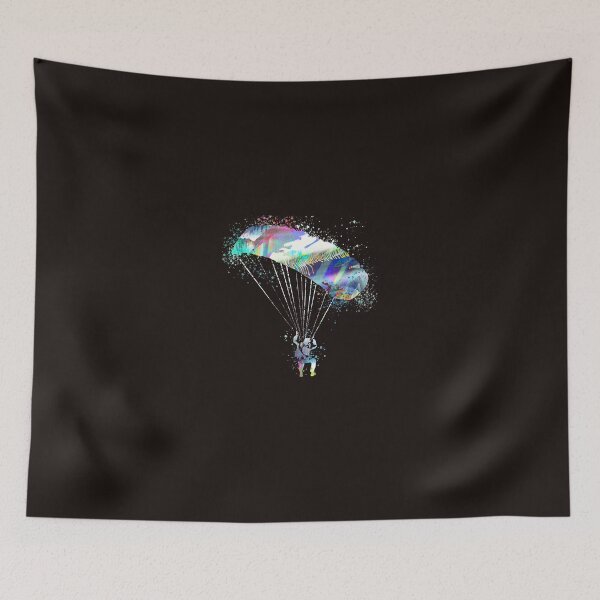 Item preview, parachute, parachuting, parachutist, parachute, graffiti designed and sold by theherbst131313.