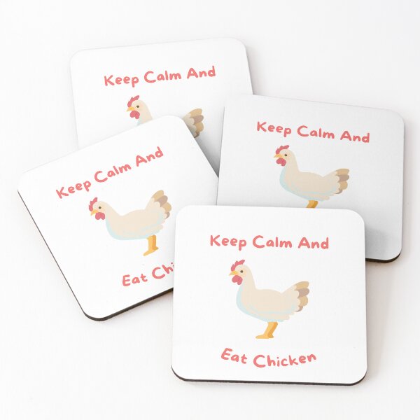 Item preview, Keep Calm And Eat Chicken designed and sold by erion-store.