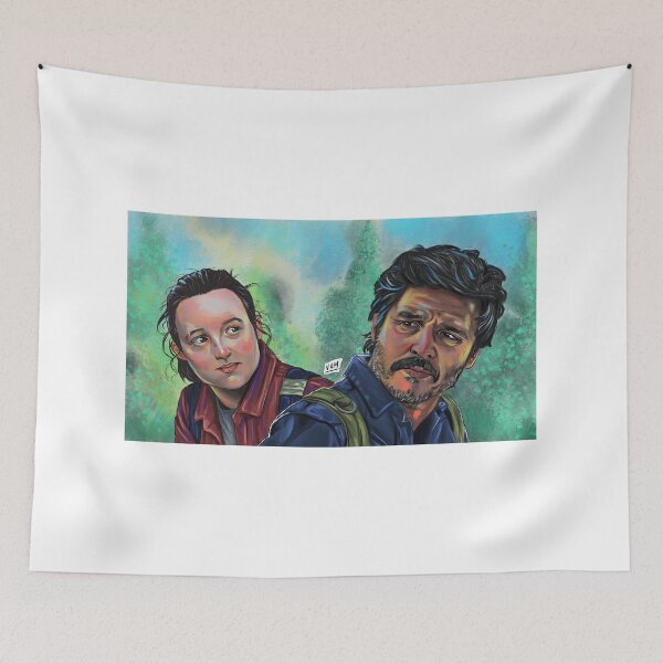Item preview, joel y ellie designed and sold by vanessadraws1.