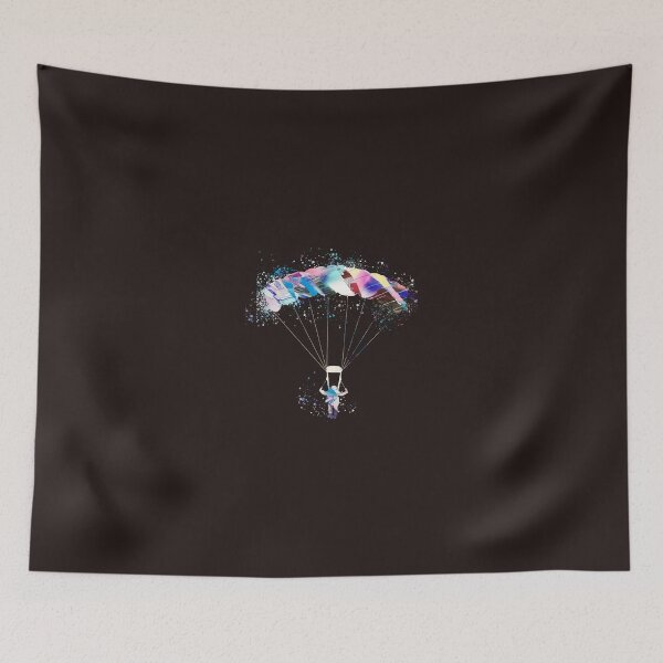 Item preview, parachute, parachuting, parachutist, parachute, graffiti designed and sold by theherbst131313.