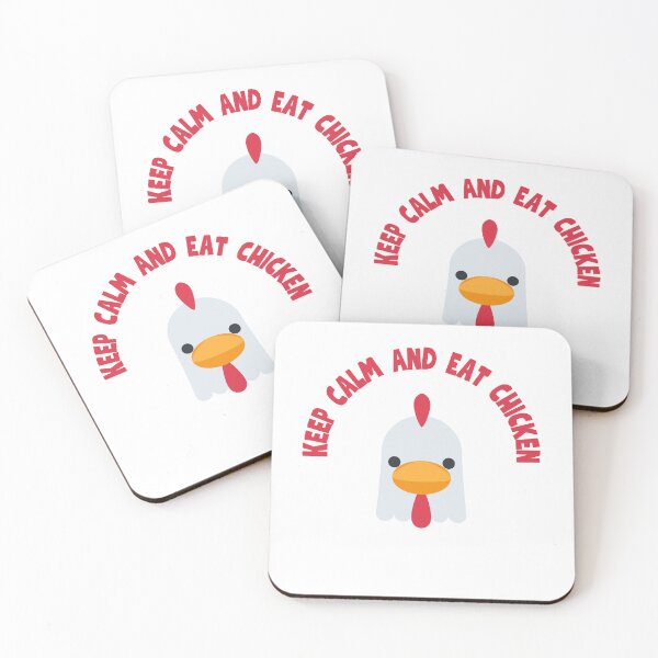 Item preview, Keep Calm And Eat Chicken designed and sold by erion-store.
