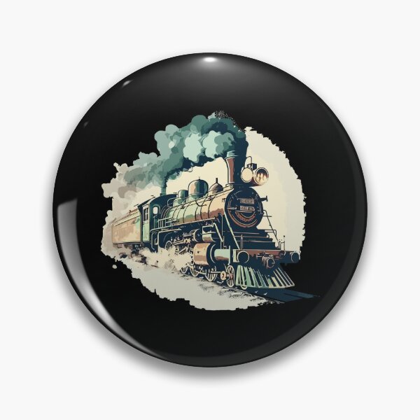 Item preview, Vintage Steam Locomotive designed and sold by kudostees.