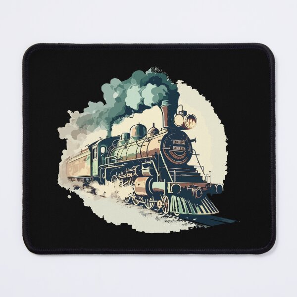 Item preview, Vintage Steam Locomotive designed and sold by kudostees.