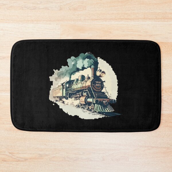 Item preview, Vintage Steam Locomotive designed and sold by kudostees.